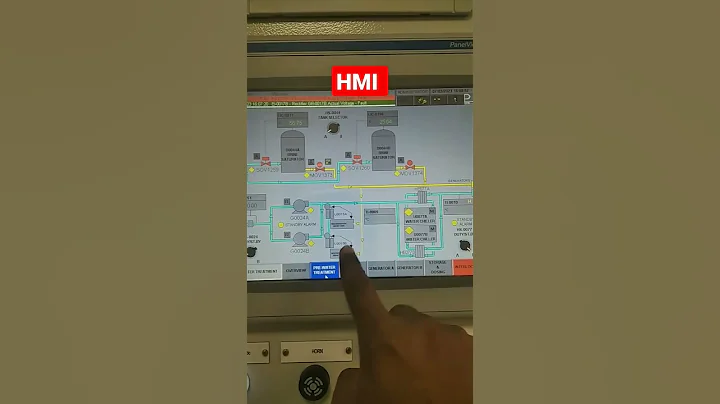 Human Machine Interface #hmi #viral #trending #ytshorts #shortsfeed #plc #shorts #short #ytshorts