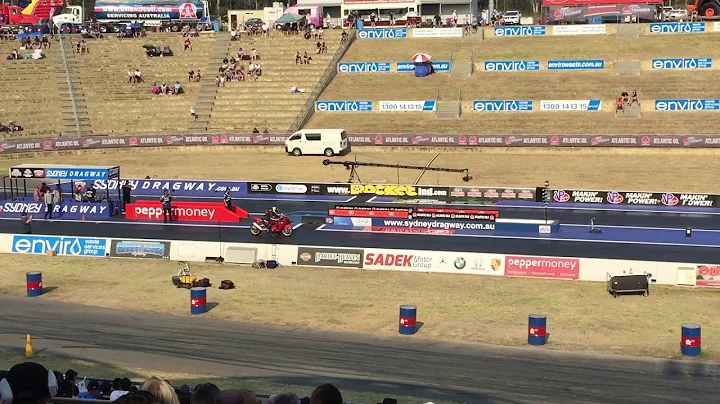 ZX12R Kawasaki runs 9.38@143  1/4-mile Sean Ricket...