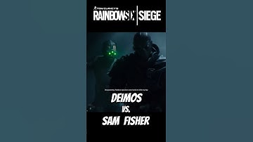 SAM FISHER vs DEIMOS is possibly one of the best RainbowSix cinematics I