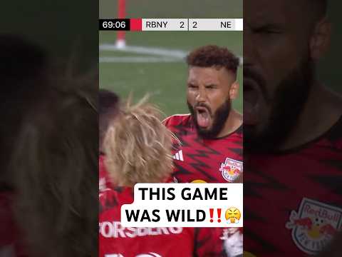 WILD 8-GOAL @redbullnewyork vs. @nerevolution SHOWDOWN!😱🤯