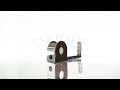 12 Inch 304 Stainless Steel Light Bracket For Double Watermelon Style Lights