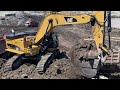 Caterpillar 374D Excavator Loading Trucks - Interkat SA