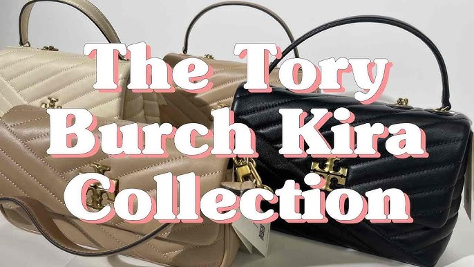 SUPER QUICK VID! TORY BURCH KIRA CHEVRON CONVERTIBLE SHOULDER BAG - WHAT  FITS & REVIEW 