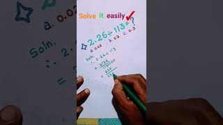 दशमलव भिन्न #how to solve decimal fraction problems||Math new 📈 video||Math new short video