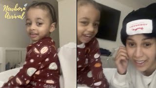 Cardi B's Son Wave Refuse To Hide During Game Of Hide & Seek Wit Mommy! 🤣