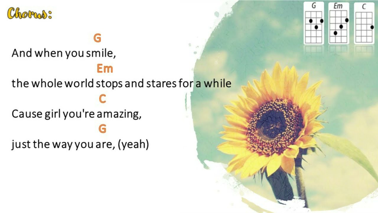 Just the Way You Are - Bruno Mars (Ukulele Play Along)