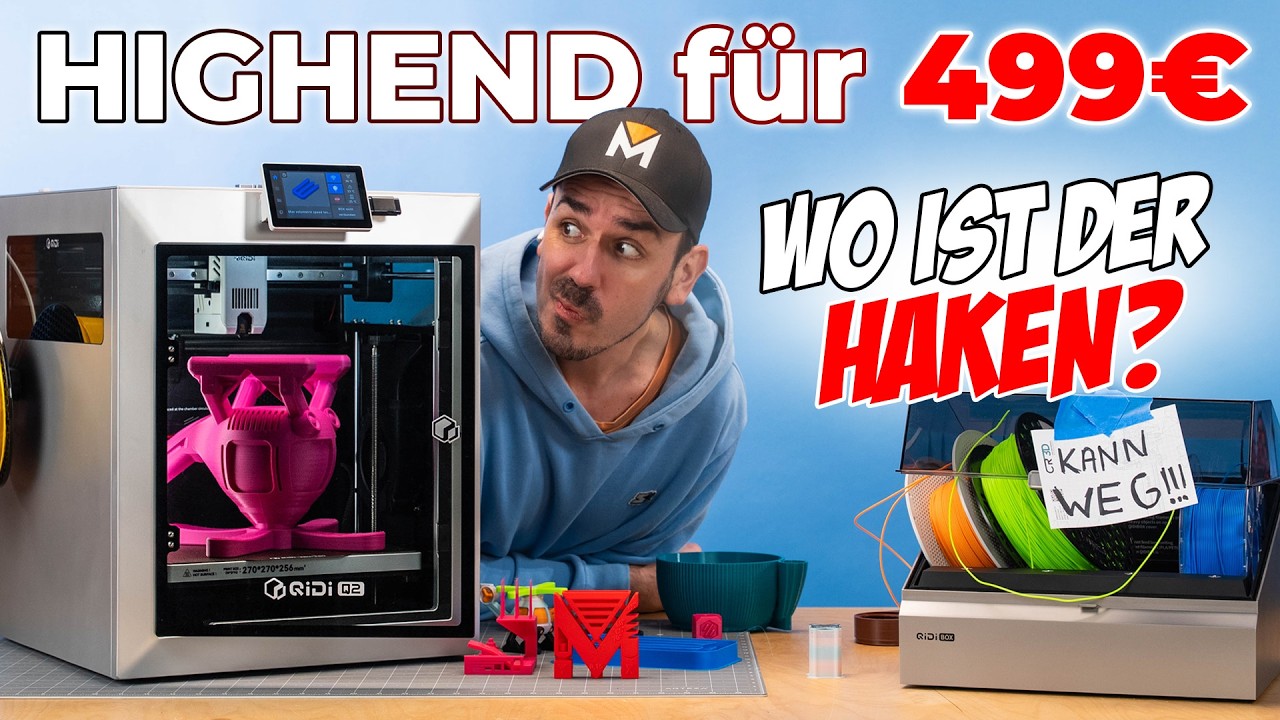 QIDI Q2 | 370°C & 65°C Bauraum fĂŒr 500âŹ? Es gibt einen Haken...