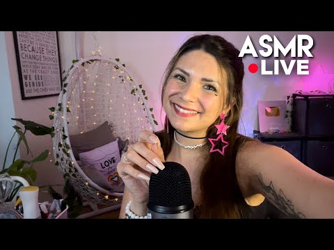 LIVE w/ ASMR Miss Mi WE ARE 400k omg! ♡ 1H KOPFKRIBBELN ♡ TinglezZz