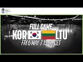 Full Game | Korea vs. Lithuania | 2022 IIHF Ice Hockey World Championship | Division I Group A