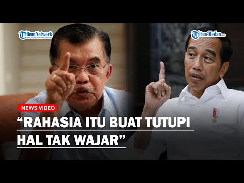 Jusuf Kalla Geram Jokowi Sebut Data Kemenhan Tak Bisa di Publik: Rahasia Buat Tutupi Hal Tak Wajar?