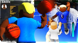 The FIRST PRO, WE HIT PRO in ROBLOX RB WORLD 4  MY PLAYER PARK in UNDER 4 hours on a DEMI GOD BUILD!