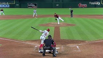 PHI@ARI: Galvis ties game with RBI single in 6th