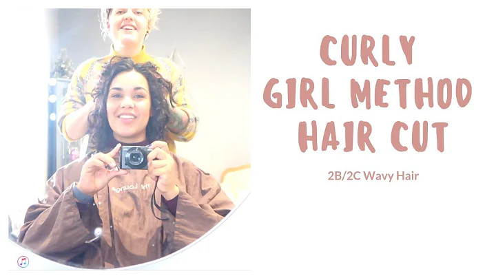 Deva Curl Style Curly Girl Method Hair Cut on 2b/2c Wavy Hair