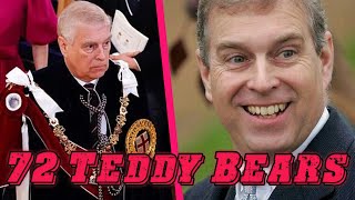 Prince Andrew's bizarre bedroom - 72 teddies