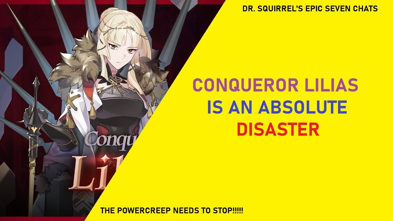 Ml Lilias Is A Disaster Does E7 Finally Need To Embrace Nerfs Epic Seven Chats Youtube