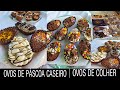 OVOS DE PÁSCOA CASEIRO |4 SABORES DE RECHEIO PARA OVOS DE COLHER/#deliciassimplesdelia