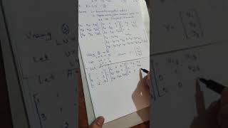 LU decomposition method 1, Crout's method 1