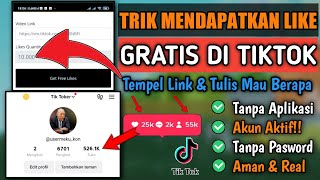 1 Menit Langsung Banjir Like || CARA MENAMBAH FOLLOWERS TIKTOK GRATIS 2023