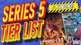 Famous The BEST Cards in Series 5 & Traps to Avoid! Marvel Snap Tier List Net Worth