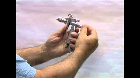 Iwata G6 Spray Gun Operation - Spray Gun Settings
