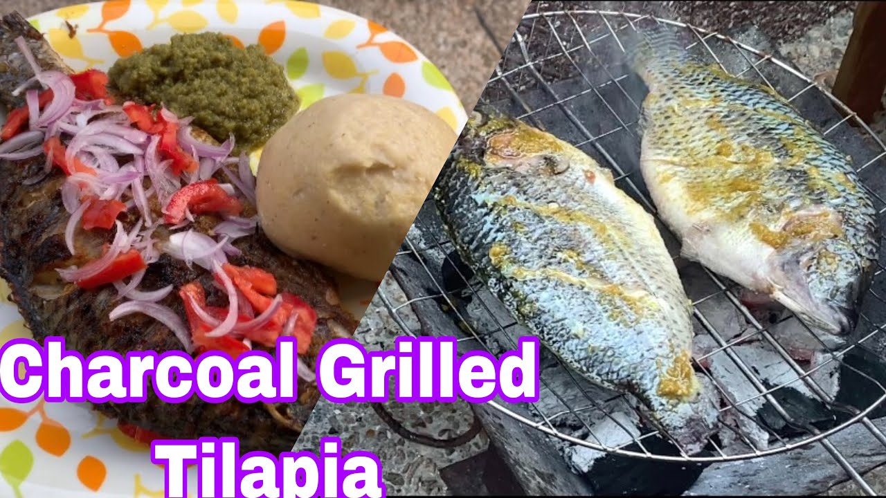 Vlogmas Day 19The Best Charcoal Grilled Tilapia Ghana Style YouTube