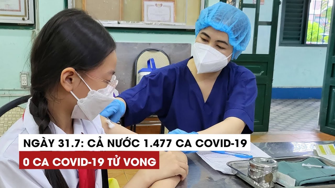 Ngày 31/7: Cả nước 1.477 ca Covid-19, 7.877 ca khỏi - youtube