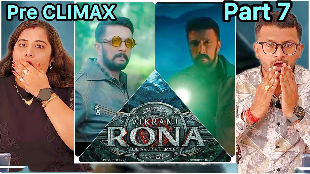 Vikrant Rona | PRE CLIMAX SCENE | Sudeep Kichcha | Dipoosreaction 