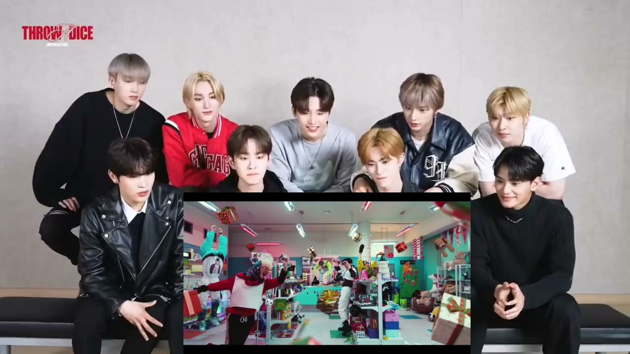 xodiac reaction to STRAY KIDS " Christmas Eval" MV