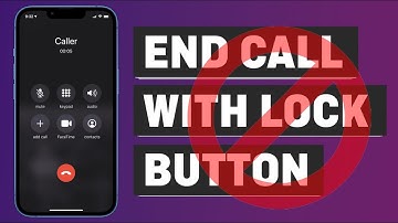How to Turn OFF End Call with Lock Button on iPhone?