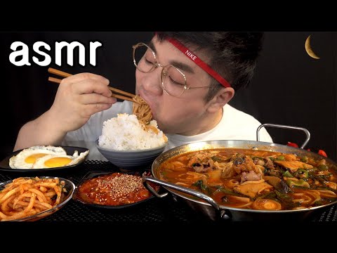 먹방창배tv <strong>달밤에</strong> 낙지전골에 어리굴젓 제대로 맛사운드 대박 레전드 nakji jeongol Octopus Hot Pot mukbang Legend koreanfood asmr