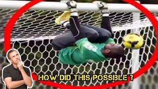 Top 10 Acrobatic Goalkeepers Saves 🔥