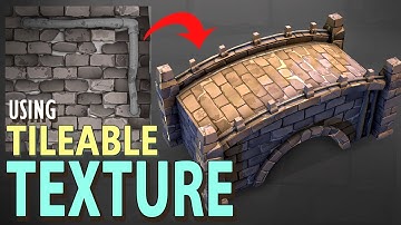 Texturing 3D models with tile-able Substance materials - Stylized Art