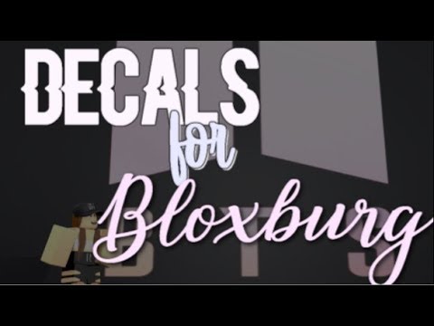 Access Youtube - bloxburg decals bts edition