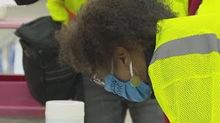 Louisville's first mass COVID-19 vaccination site now open
