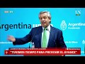 Coronavirus: conferencia de Alberto Fernández, declaró cuarentena total en Argentina