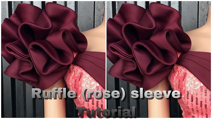 How to make a RUFFLE (Rose) sleeve