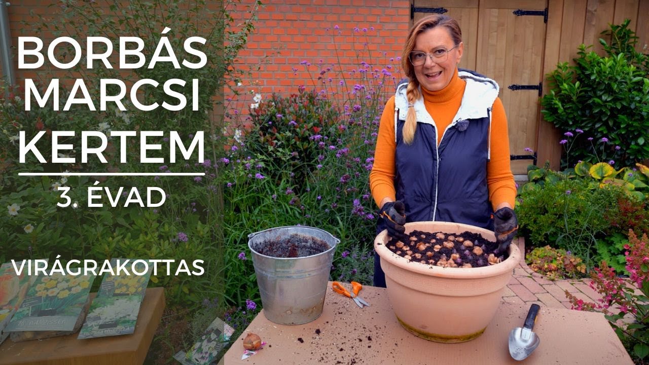 Borbás Marcsi - Kertem: Virágrakottas