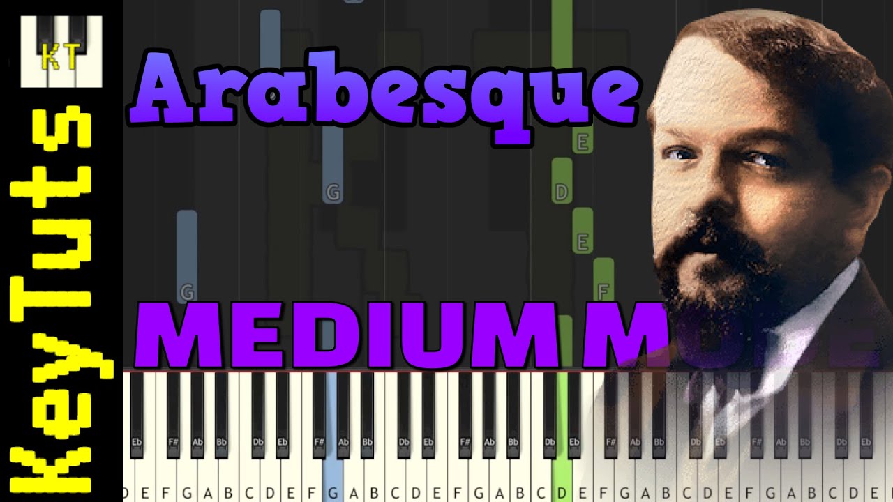 Arabesque 1 in E Major [Debussy] - Medium Mode [Piano Tutorial ...