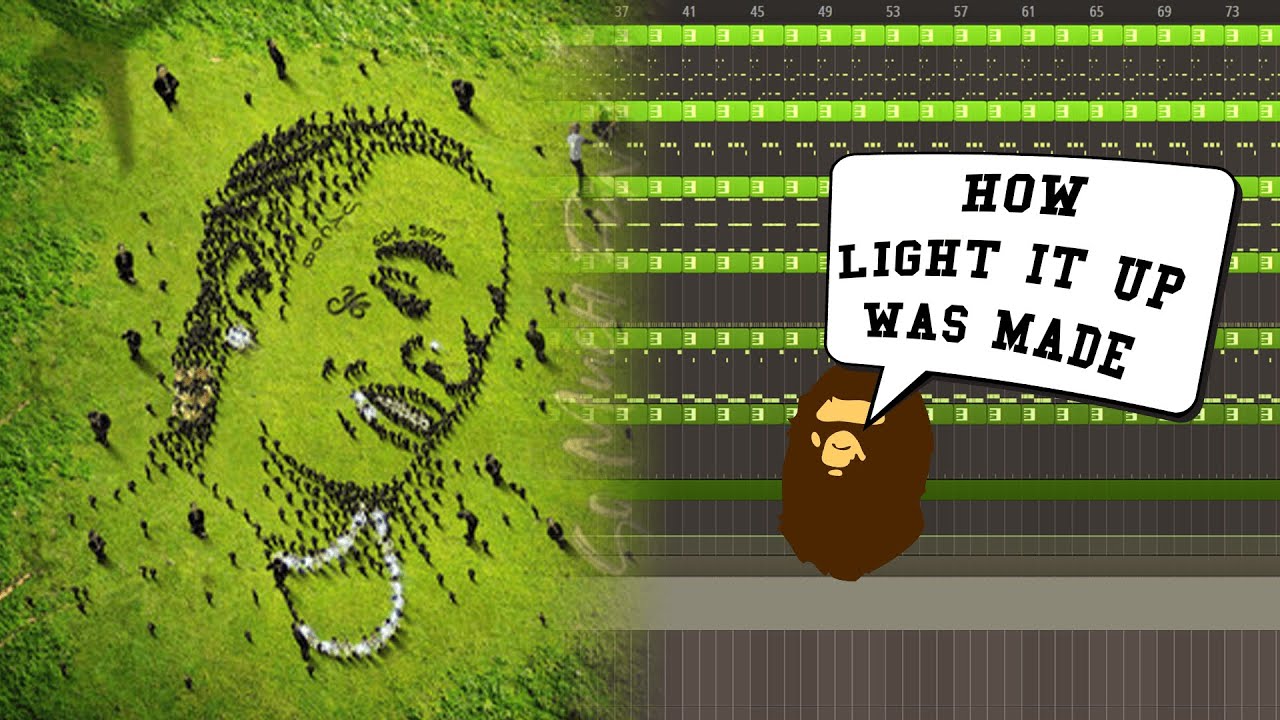 how 'light it up' by young thug was made | fl studio