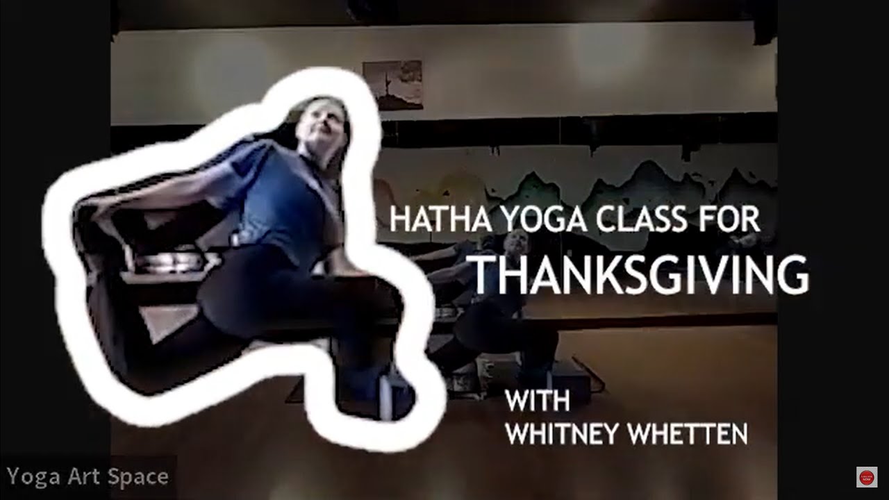 Hatha Yoga Class for Thanksgiving ~ Full 60 Minute Class - YouTube