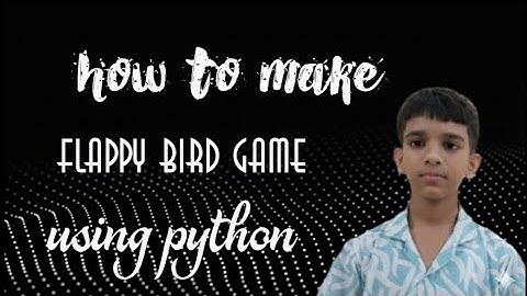 "Flappy Bird DANGER Edition 🐦 | Full Python Game using Pygame | Step-by-Step Tutorial (Hindi)"