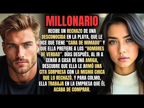 La PUERTA se ABRIÓ y ella se ESTREMECIÓ al ver que aquel HOMBRE GUAPÍSIMO era su NUEVO JEFE.