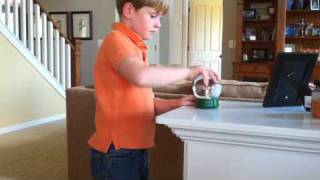 Golf Ball on a Tee Globe Game- it's easy