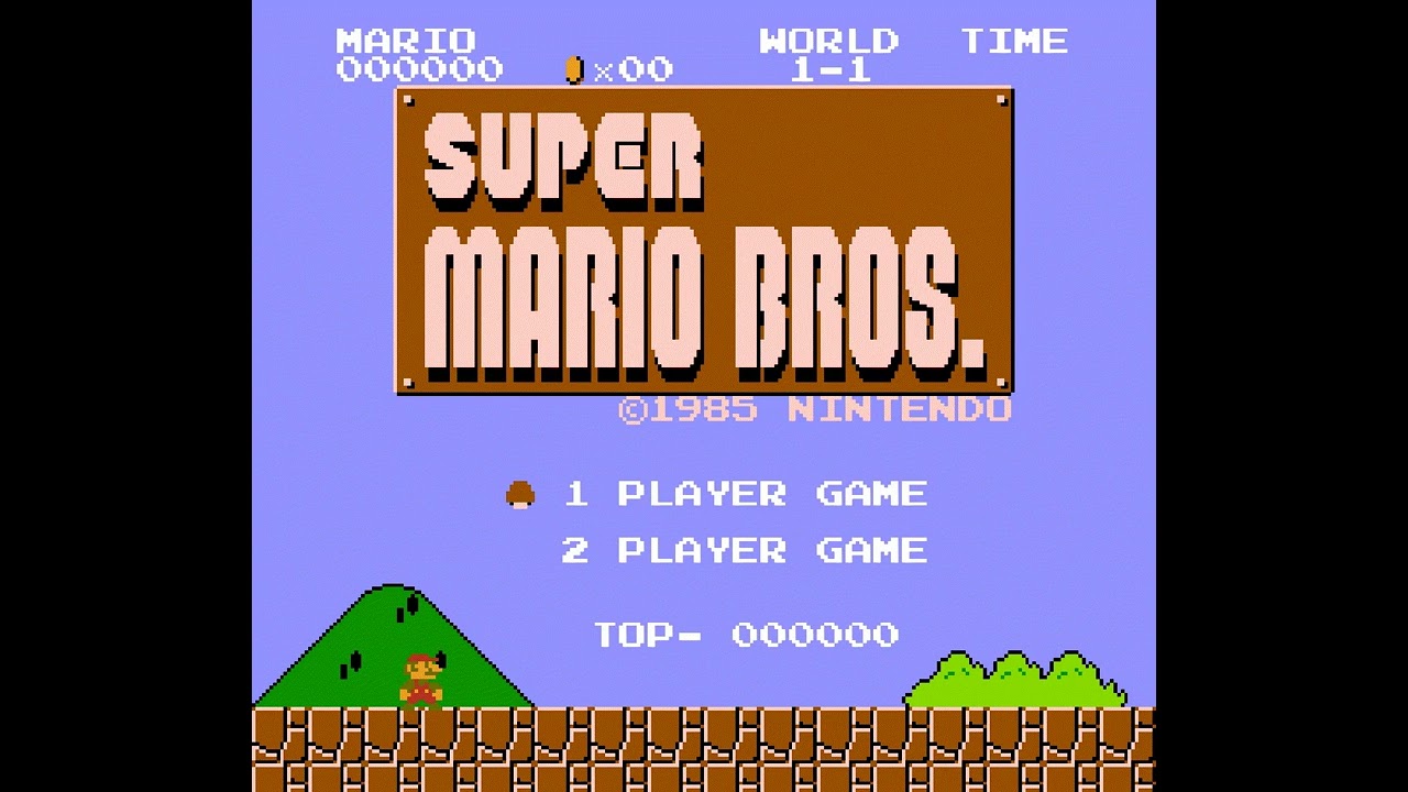 O jogo Super Mario Bros da Nintendo de 1985 – MCC - Museu Capixaba do  Computador
