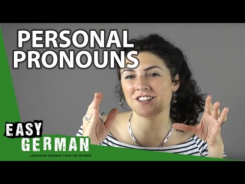 Personal pronouns in