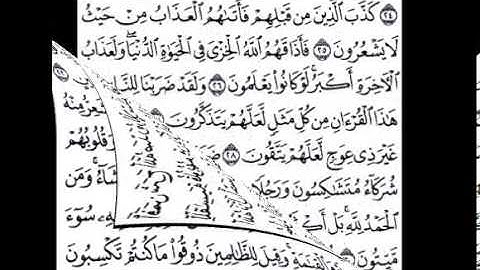 مبارك بن حمد المري من سورة الزمر 22-40