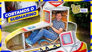 CORTAMOS o SUBMARINO ao MEIO