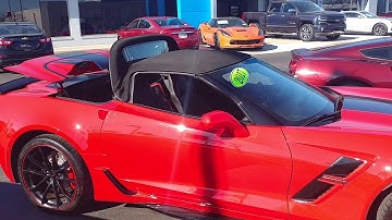 Corvette convertible top operation from remote.