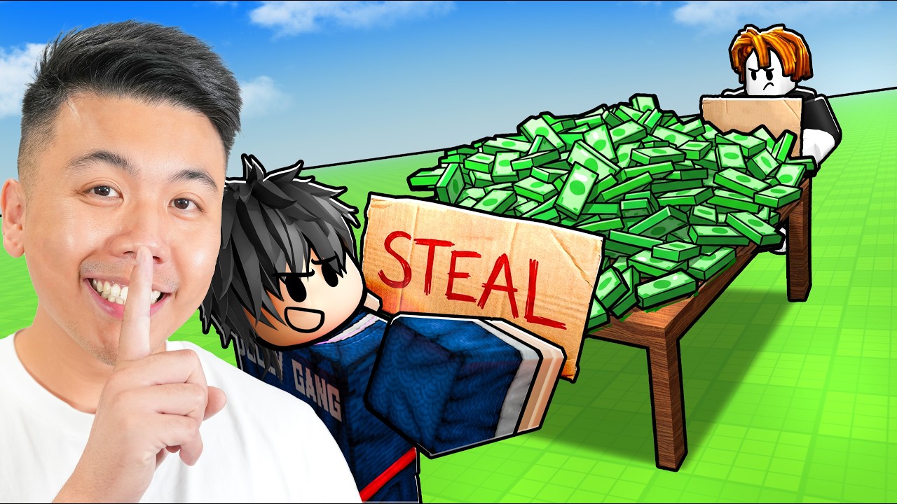 I Became The #1 Player in Roblox Split Or Steal..
