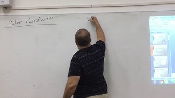 Mike Hodge teaching video: Polar Coordinates Part 1